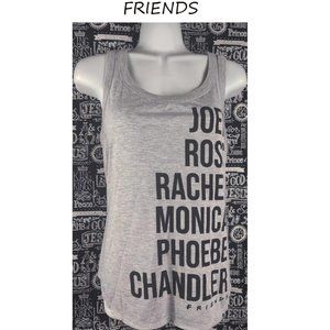 Friends Sleepshirt Tank Top Sizes XS, M, NWT